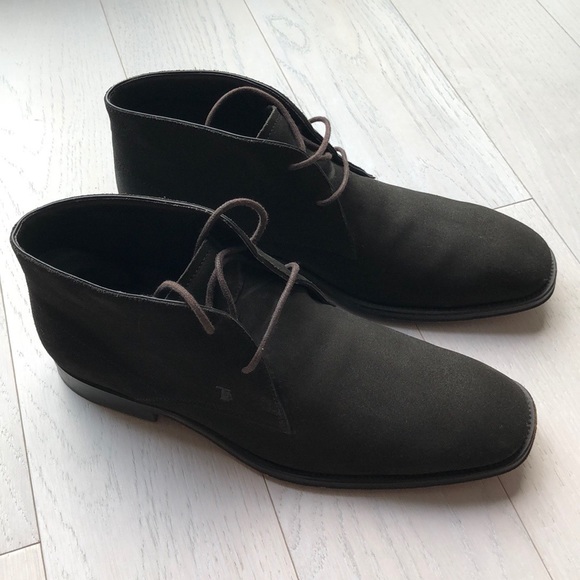 Tods suede dress ankle boot - Picture 1 of 6